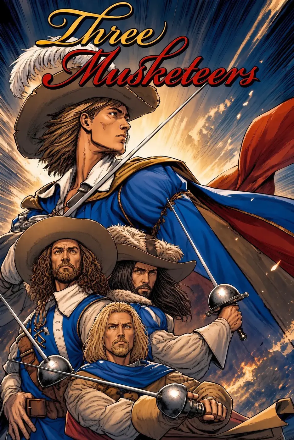 Three Musketeers — Cover